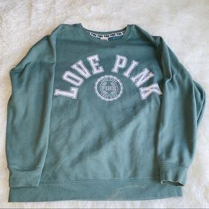 VS pink sweatshirt